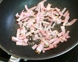 分量簡単！ほうれん草のクリームパスタ作り方3写真