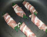 簡単★お弁当おかず♪いんげんの肉巻き作り方2写真