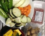 野菜ゴロゴロ夏野菜カレー作り方1写真