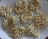 青ねぎたっぷり！素麺deカリッとお好み焼作り方4写真