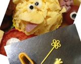 キャラ弁☆セサミストリート弁当作り方1写真