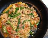 ☆簡単☆豚キムチの素麺チヂミ作り方3写真