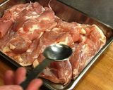 ガリバタ・クリームチキン♪作り方1写真