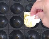 卵無しなのにモチッ★ニラたこ焼き作り方5写真