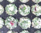卵無しなのにモチッ★ニラたこ焼き作り方7写真