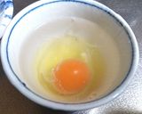 電子レンジで温泉卵♪作り方1写真