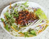 簡単ヘルシー♪納豆サラダジャージャー麺作り方3写真