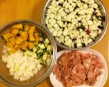 夏野菜のトマト煮込み(ラタトゥイユ)作り方1写真