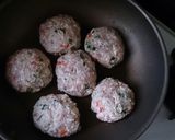 ゴーヤー入り！豆腐ハンバーグ☆作り方7写真