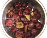はちみつ入りの生姜・なつめ茶~ペースト作り方3写真