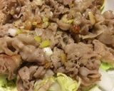 ご飯が進む!キャベツのネギ塩豚バラのせ!作り方4写真