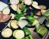 夏野菜の焼きカレー作り方1写真