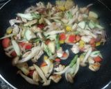 簡単♪照り焼きチキンマヨピザトースト♡作り方4写真
