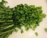 香りが美味しい！春菊の混ぜご飯作り方1写真