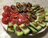 夏野菜&へしこで簡単おつまみ!作り方5写真