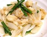 ＊たらと野菜のバター炒め作り方3写真