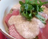 簡単！さっぱり！やまかけマグロ丼作り方4写真