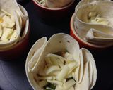 トルティーヤカップのオーブン焼き作り方5写真