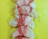 玉ねぎの豚バラ巻き♪お弁当にも作り方3写真