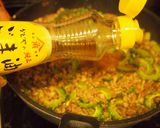 スパイシーなゴーヤそぼろ丼ガーリック風味作り方5写真