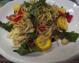夏野菜のパスタ作り方17写真
