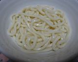 簡単(;ﾟДﾟ)!ポン酢でサラダうどん作り方1写真