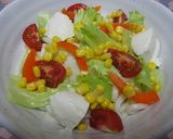 簡単(;ﾟДﾟ)!ポン酢でサラダうどん作り方6写真