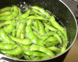 ビールのおつまみ⌒☆枝豆(枝付き)ゆで方作り方5写真