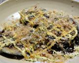 なすのお好み焼き風　米なす料理作り方7写真