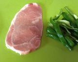 豚肉のピカタ焼ピーマンキムチ添え作り方2写真
