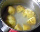 ワインとビールのお供に♡タコ☆ポテ☆チー作り方1写真