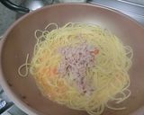トマトとツナの和風パスタ作り方5写真