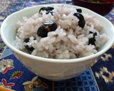 ✿黒豆ごはん✿　おばぁちゃんの味作り方5写真