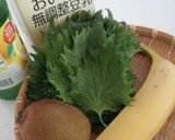 大葉のグリーンスムージー作り方1写真