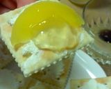 クリームチーズクラッカーの梅酒ジュレがけ作り方2写真