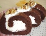 小麦粉不要！チョコスフレーロール作り方6写真