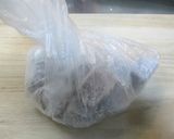 まぐろのガーリック風味揚げ　梅ソース添え作り方4写真