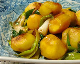甘辛おかず☆ジャガイモと青ねぎの炒め煮作り方9写真