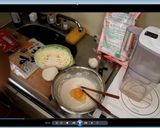 フライパンで簡単に作れるお好み焼き作り方1写真