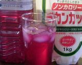 赤紫蘇ジュースをデザートに♪作り方1写真
