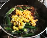 お手軽！オクラとトマトの夏野菜そうめん作り方4写真