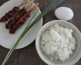 すぐ出来る・焼きとりオムライス作り方1写真
