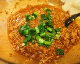 とりそぼろ瓶詰で冷やし担担うどん☆３醤作り方4写真