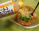 とりそぼろ瓶詰で冷やし担担うどん☆３醤作り方5写真