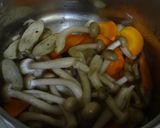 いつもの常備菜　ごぼうとしめじのごまみそ作り方1写真