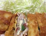 ミルフィーユとんかつ〜梅しそチーズ〜作り方5写真