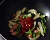 スープ付きナポリタン作り方5写真