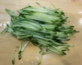 冷しゃぶのっけ「ゴマダレ冷やし中華」作り方5写真