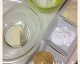 ホロホロきなこのスノーボール*作り方1写真