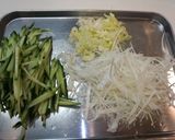 冷しゃぶのっけ「ゴマダレ冷やし中華」作り方8写真